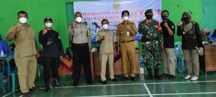 Pelaksanaan Vaksinasi Covid-19 dikalurahan Jagalan Banguntapan Kabupaten Bantul   