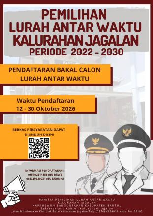 Sosialisasi Pemilihan Lurah Antar Waktu Kalurahan Jagalan Periode 2022 - 2030